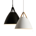 Simple design metal black home decor modern lamp pendant light for dining room